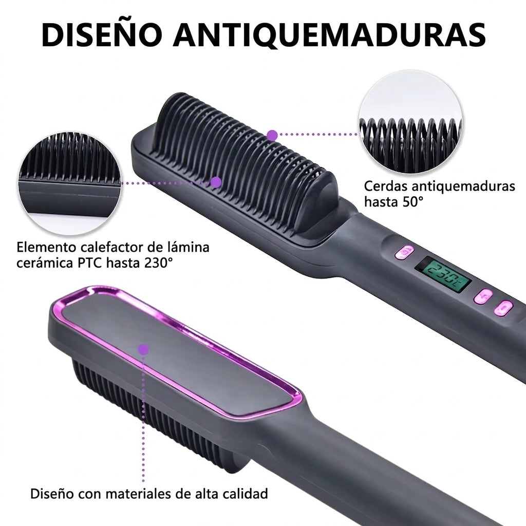 PEINE ALISADOR - FÓRMULA AMERICANA!