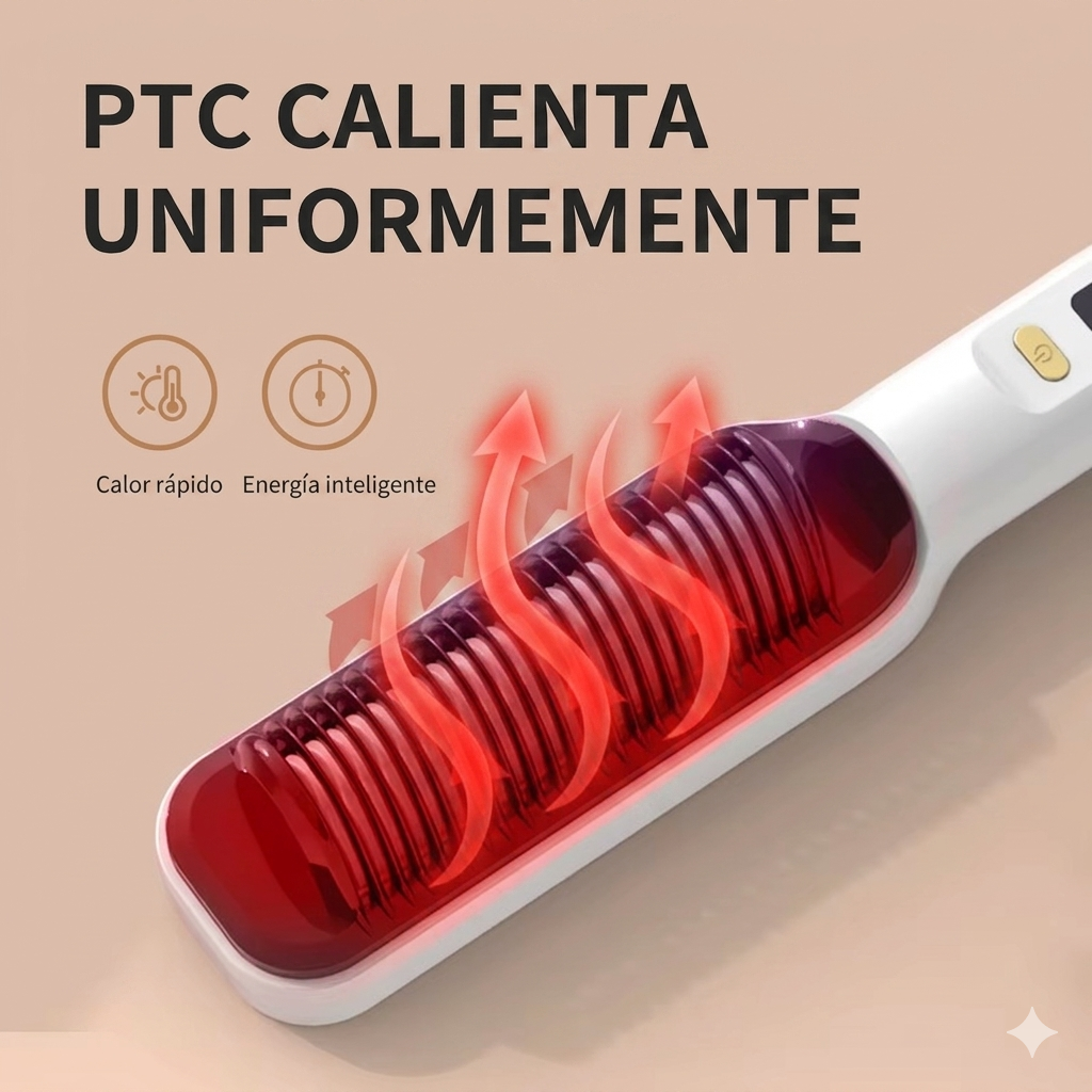 PEINE ALISADOR - FÓRMULA AMERICANA!