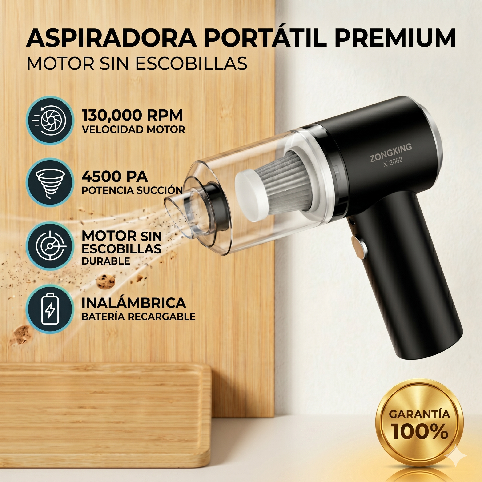 ASPIRADORA PORTATIL